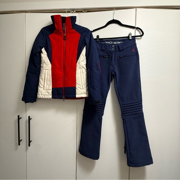 Perfect Moment Navy Ski Snow Pants - Picture 9 of 16